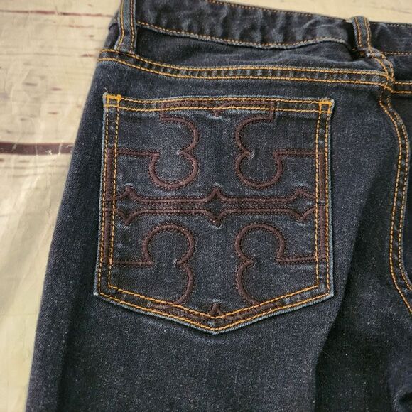 Tory Burch Super Skinny Jeans Size 27 - Picture 5 of 8